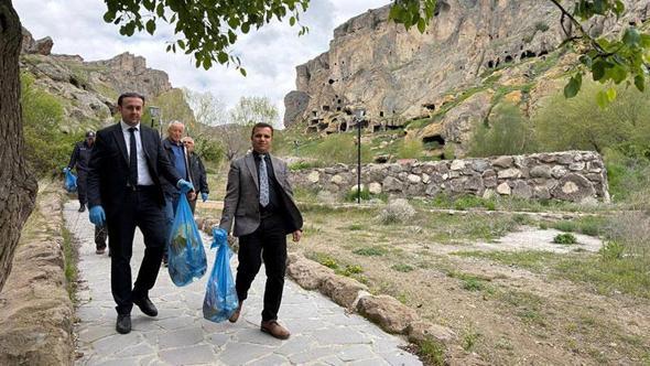 Kapadokya’nın doğu girişinde yer alan Erdemli Vadisi’nde çevre farkındalığı