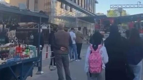 Diyarbakır’da inşaat halindeki otelde yangın: 6 kişi etkilendi