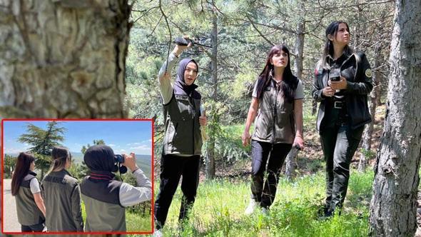 Başkentin ormanları kadın orman muhafaza memurlarına emanet