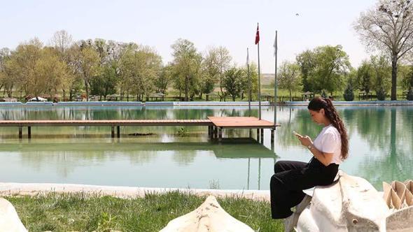 Kuruyan Sakaryabaşı Göleti, yapılan çalışmayla yeniden canlandı
