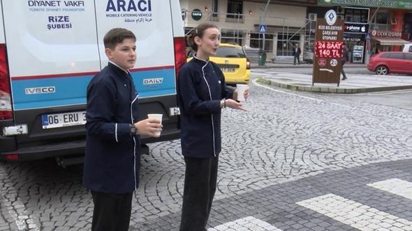 Geleceğin şeflerinden gönülleri ısıtan ikram