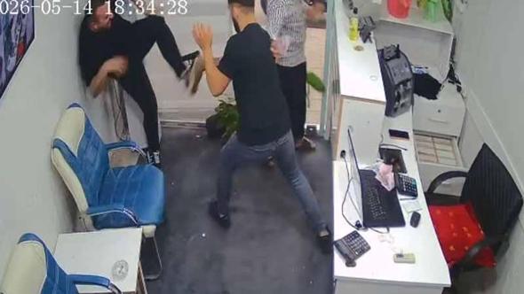 Hatay'da döviz bürosundaki silahlı saldırının görüntüleri ortaya çıktı