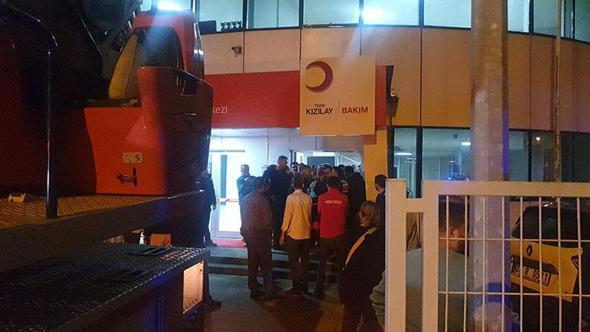 Düzce’de huzurevinde yangın