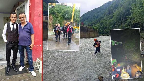 Derede balık avlarken akıntıya kapılan yeğeni ölen, kendisi ise kaybolan amca aranıyor