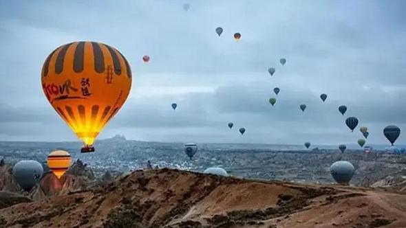 Kapadokya'da bayram tatilinde konaklama tesislerinin doluluk oranı yüzde 80'e ulaştı