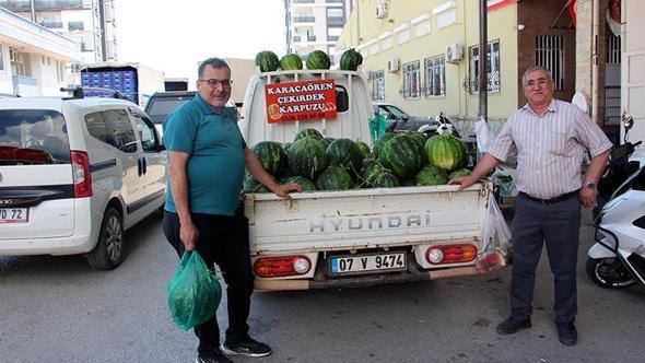 'Fiyatı sorulmayan' karpuzun hasadı başladı