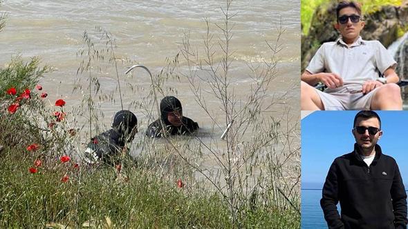 Kelkit Çayı'na düşen 2 genç, 169 kişilik ekip tarafından aranıyor