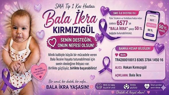 SMA hastası Bala İkra için zaman daralıyor