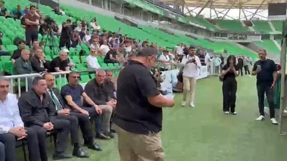 Sakaryaspor Olağan Genel Kurulu çıkan gerginlik nedeniyle ertelendi