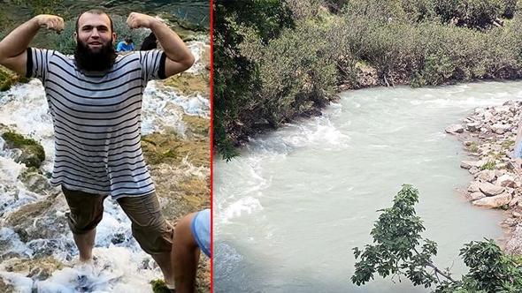 Serinlemek için girdiği çayda kaybolan Ömer aranıyor