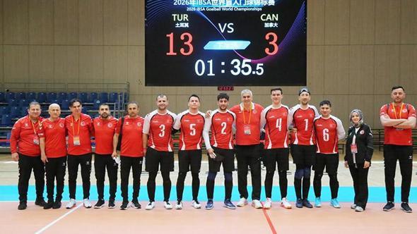 Milliler, Goalball Dünya Şampiyonası'na çifte galibiyetle başladı