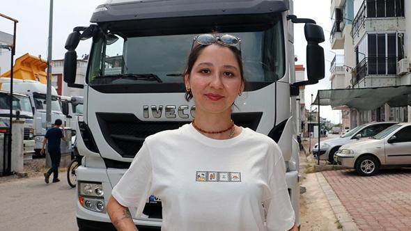 Begüm, memuriyeti bırakıp Avrupa yollarında TIR şoförü oldu