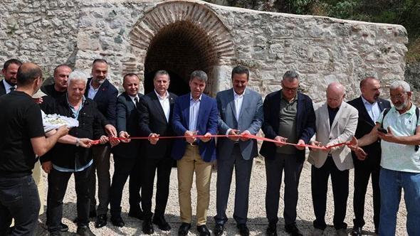 Amasya’da restorasyonu tamamlanan 200 yıllık Venk Suyu Ayazması hizmete açıldı