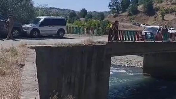 Çayda akıntıya kapılıp kayboldu
