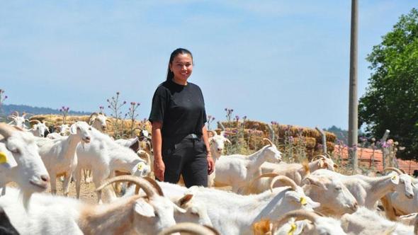 Hayali olan keçi peyniri markası için şehir hayatını bırakıp köyüne döndü