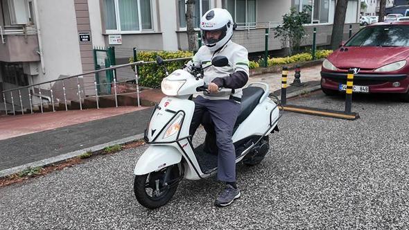 Seyahatsever projesi kapsamında motosikletiyle Türkiye’yi geziyor