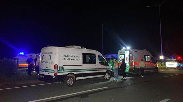 Karadeniz Sahil Yolu’nda zincirleme kaza sonrası yangın; 3 ölü, 4 yaralı
