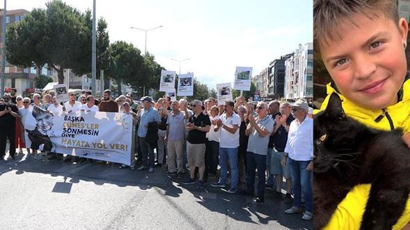 Samsun’da yaya geçidinde ölen Güneş için yolu kapatıp, eylem yaptılar