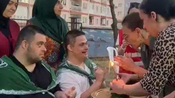 Özel rehabilitasyon merkezindeki öğrencilere temsili asker eğlencesi düzenlendi