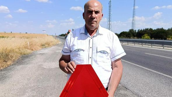 Kardeşinin kazada öldüğü noktadan seslendi: 700 liralık reflektör hayat kurtarır