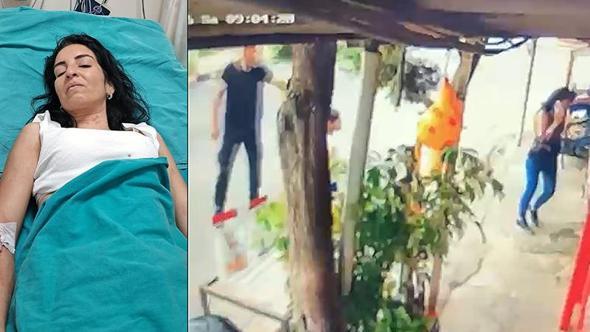 Boşanma aşamasındaki 16 yıllık eşi tarafından bıçaklanan Çiğdem, yaşam mücadelesi veriyor