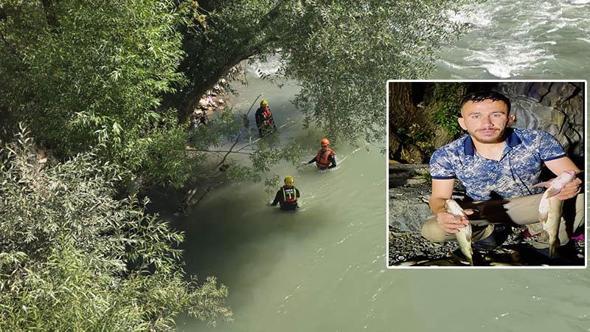 Çayda kaybolan Erkan’ı arama çalışmaları 4’üncü gününde