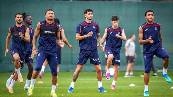 Trabzonspor'da yeni sezon hazırlıkları sürüyor
