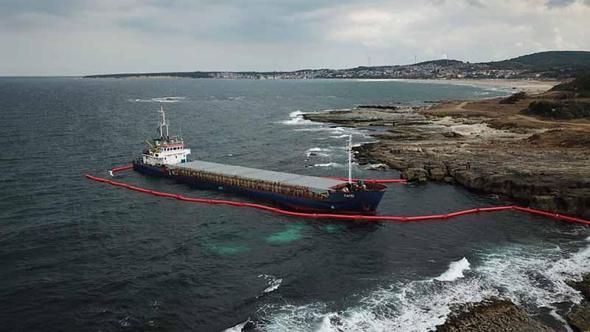 Kocaeli’de karaya oturan gemi, 7 milyon 411 bin TL bedelle satışa çıkarılacak