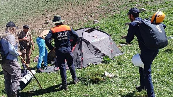 Cilo Sat Dağı’nda kaybolan dağcı için arama çalışmaları 2'nci gününde