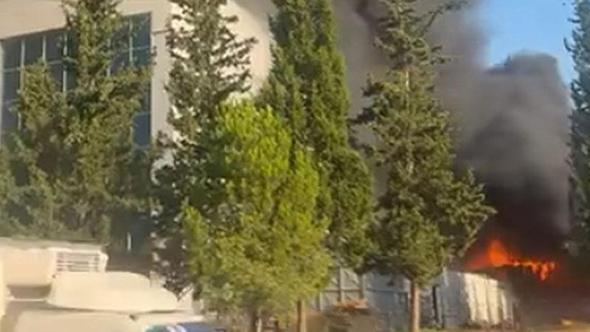 Adana'da OSB'de fabrika yangını