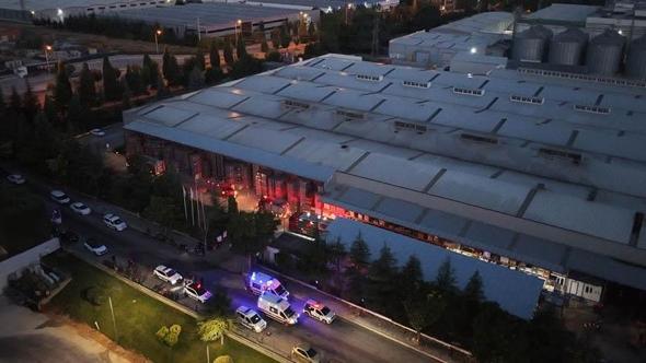 Eskişehir'de plastik fabrikasında yangın