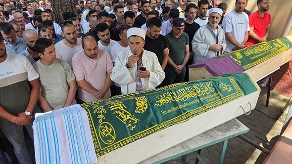Yalova’da motosiklet kazasında ölen çift, toprağa verildi