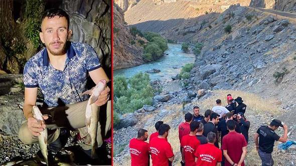 Habur Çayı'nda kaybolan Erkan'ı arama çalışmaları 9'uncu gününde