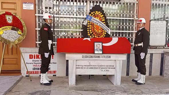 Harekatın yıl dönümünde hayatını kaybeden Kıbrıs gazisi, son yolculuğuna uğurlandı