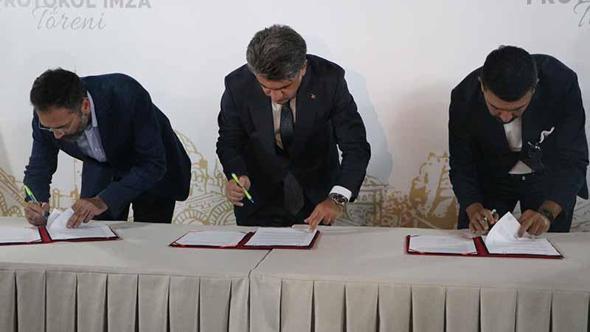 Otel yangınında 8 yakınını kaydeden avukatın yaptıracağı kütüphanenin protokolü imzalandı