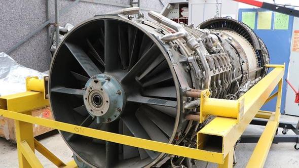 Havacılık lisesi öğrencilerine, gerçek F-4 savaş uçağı motoruyla eğitim