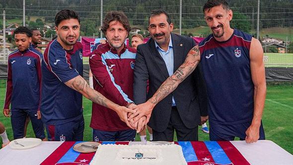 Trabzonspor'un 59'uncu kuruluş yılı Avusturya kampında kutlandı