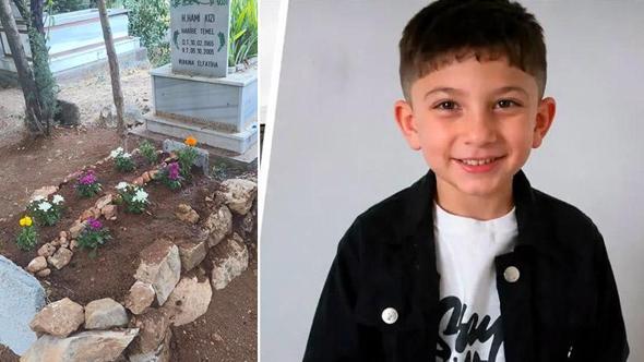 Uyuyakaldığı otomobilde ölen Muhammed Aras, babaannesinin yanına defnedildi