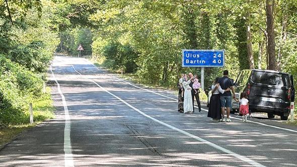 'Ağaç tünel yol'da seyrine doyumsuz manzara