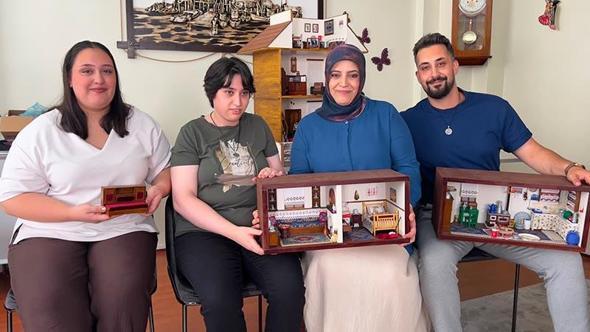 Anadolu’nun hatıralarını minyatür evlerde yaşatıyor