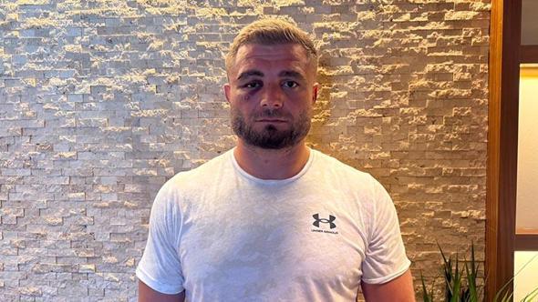 Başpehlivan Serhat Elvan, güreş turnuvasına giderken akaryakıt istasyonunda darbedildi