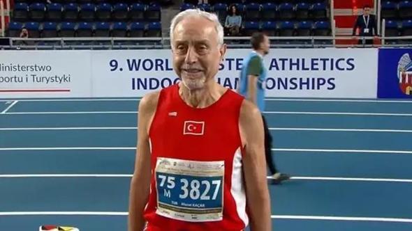 Master atlet, 80 yaşına da rekorla girdi