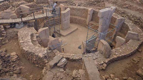 Göbeklitepe'nin kuzeyinde ilk kazı
