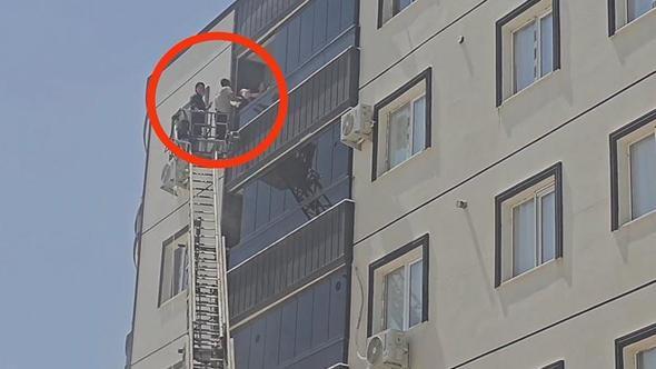 Mardin'de 5 katlı apartmanda yangın; 1'i bebek 3 kişi dumandan etkilendi