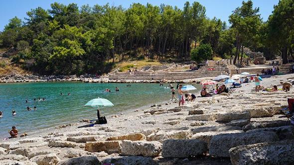 Tarih ve doğanın harmanlandığı Phaselis'e yoğun ilgi