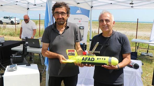 Sergide gördüğü yabancı sonar sistemini Türkiye'de yerlileştirdi