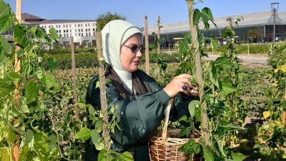 Emine Erdoğan, Türkiye Milli Botanik Bahçesi'ni ziyaret etti