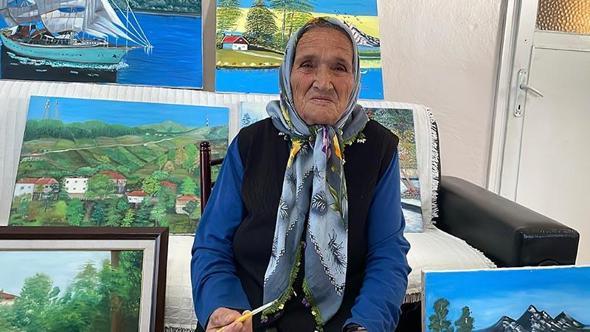 Bob Ross’tan ilham alıp resme başladı: 81 yaşında ikinci sergisi için gün sayıyor