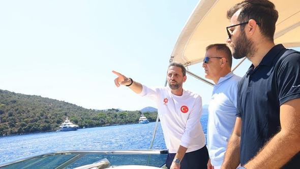 Vali İdris Akbıyık, Fethiye Körfezi’nde incelemelerde bulundu