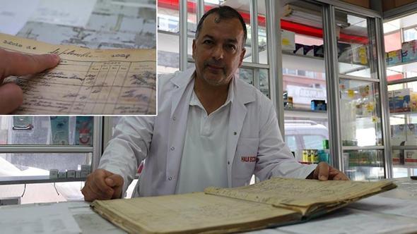 Rum eczacıdan kalan reçete defteri, İzmir'in kurtuluşunu belgeliyor